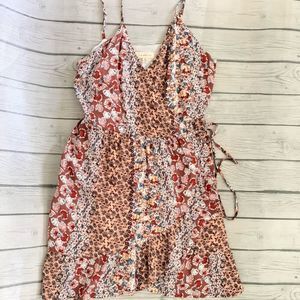 Promesa floral wrap top-medium-NWT